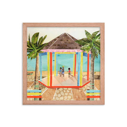 parquecito framed print