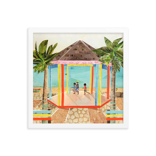 parquecito framed print