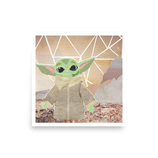 baby yoda print
