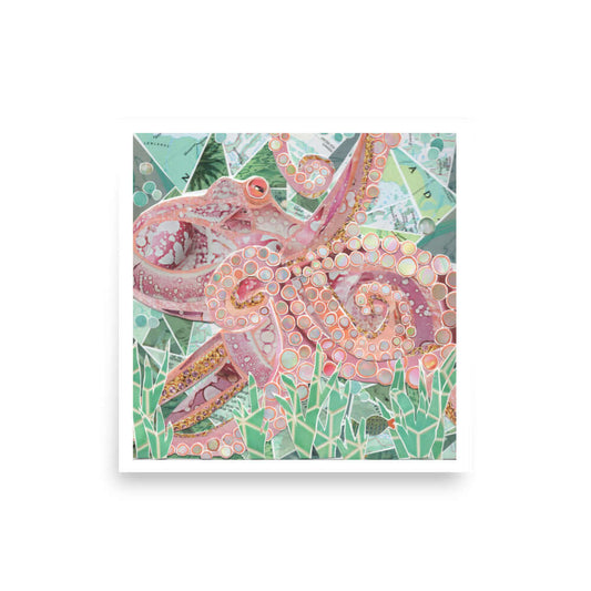 inky the octopus print