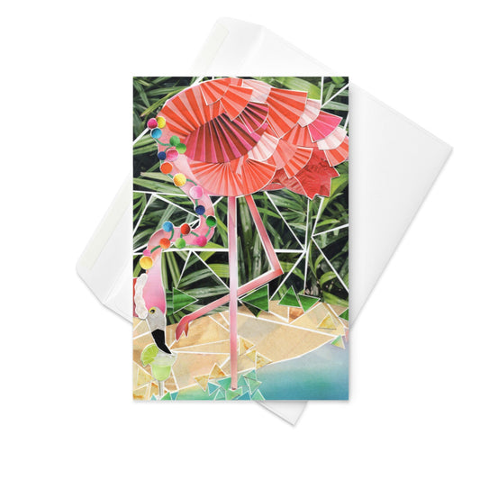 feeling festive greeting card