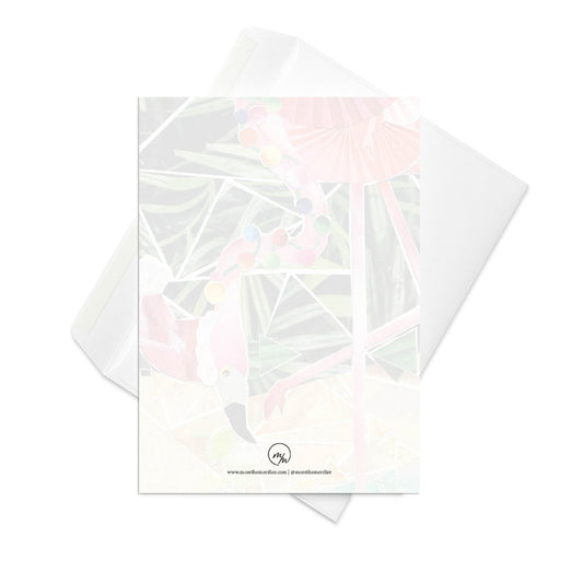 feeling festive greeting card