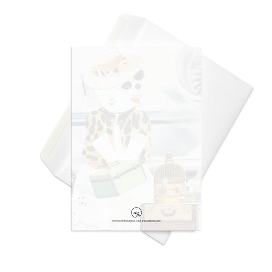 snowbird greeting card