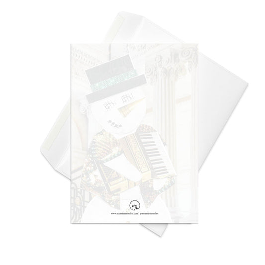 showman greeting card