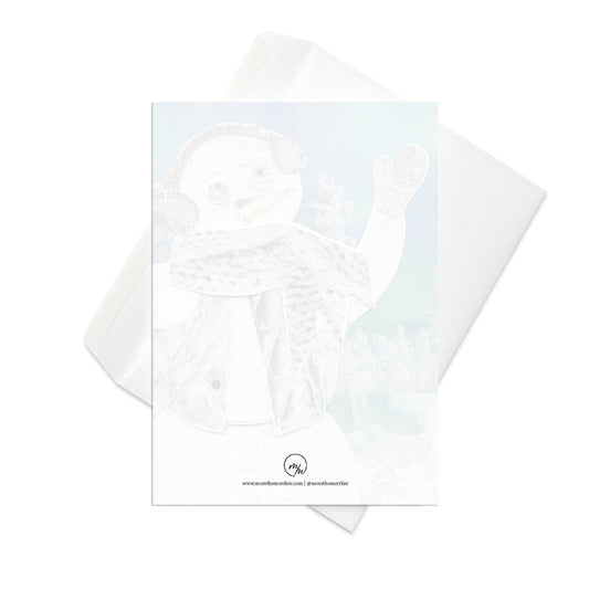 skatergirl greeting card