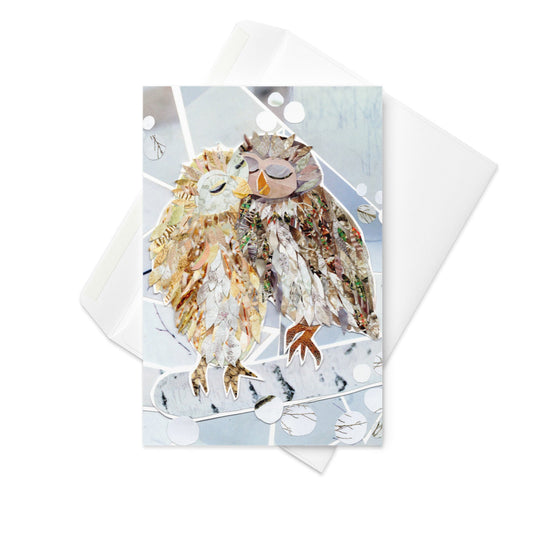 oh whoooly night greeting card