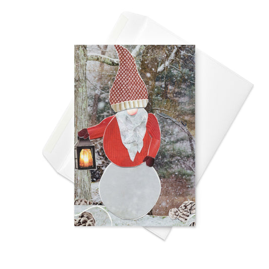 gnomeman greeting card