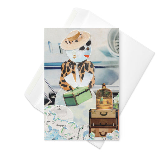 snowbird greeting card