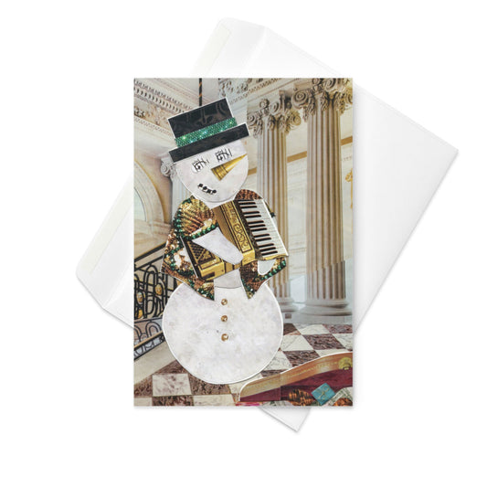 showman greeting card