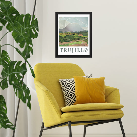 trujilo framed poster print