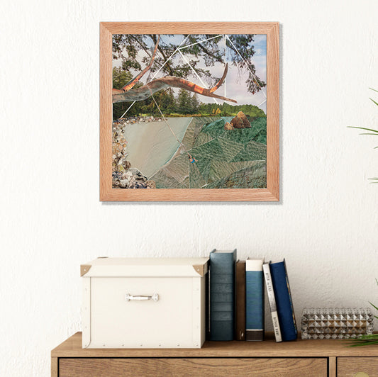 rope framed print