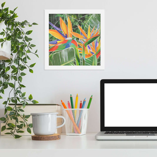 bird of paradise print