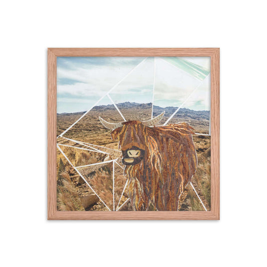 yak framed print
