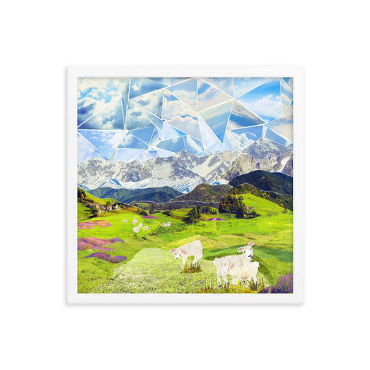 new zealand framed print