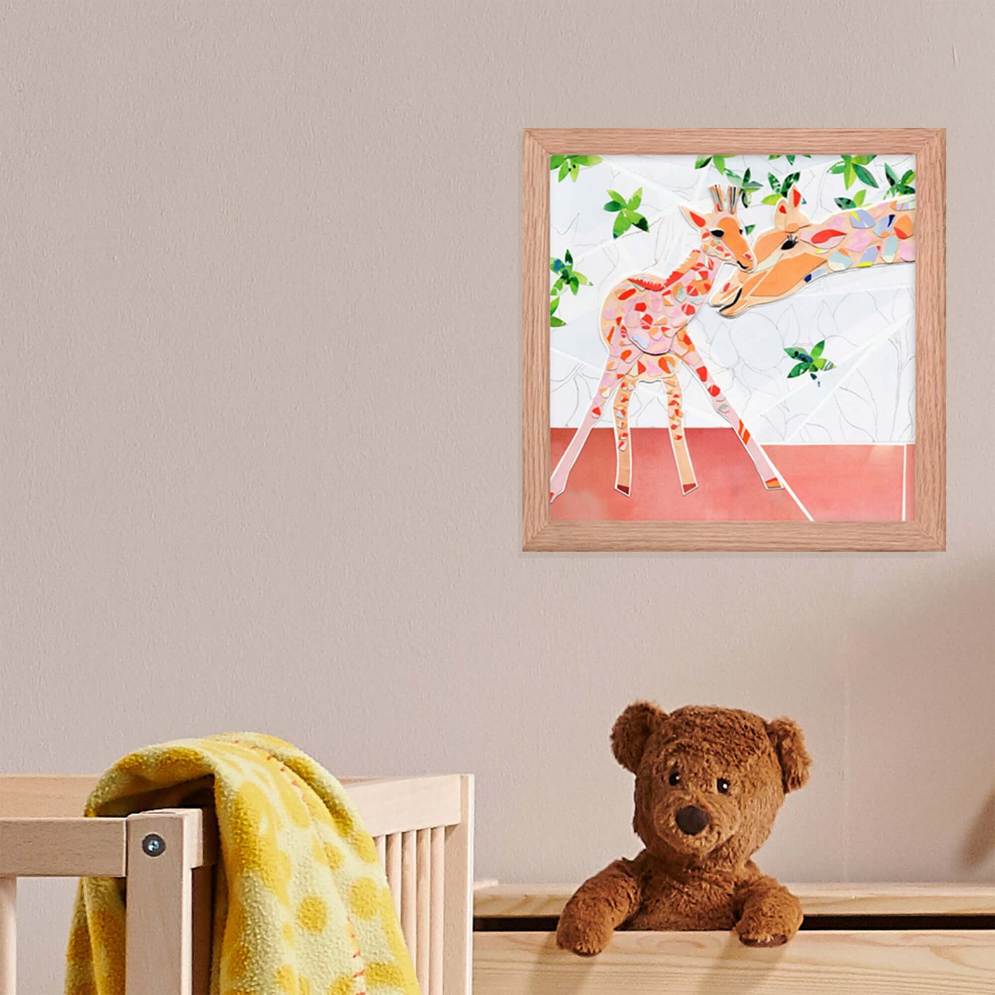 li'l bub print in a room setting