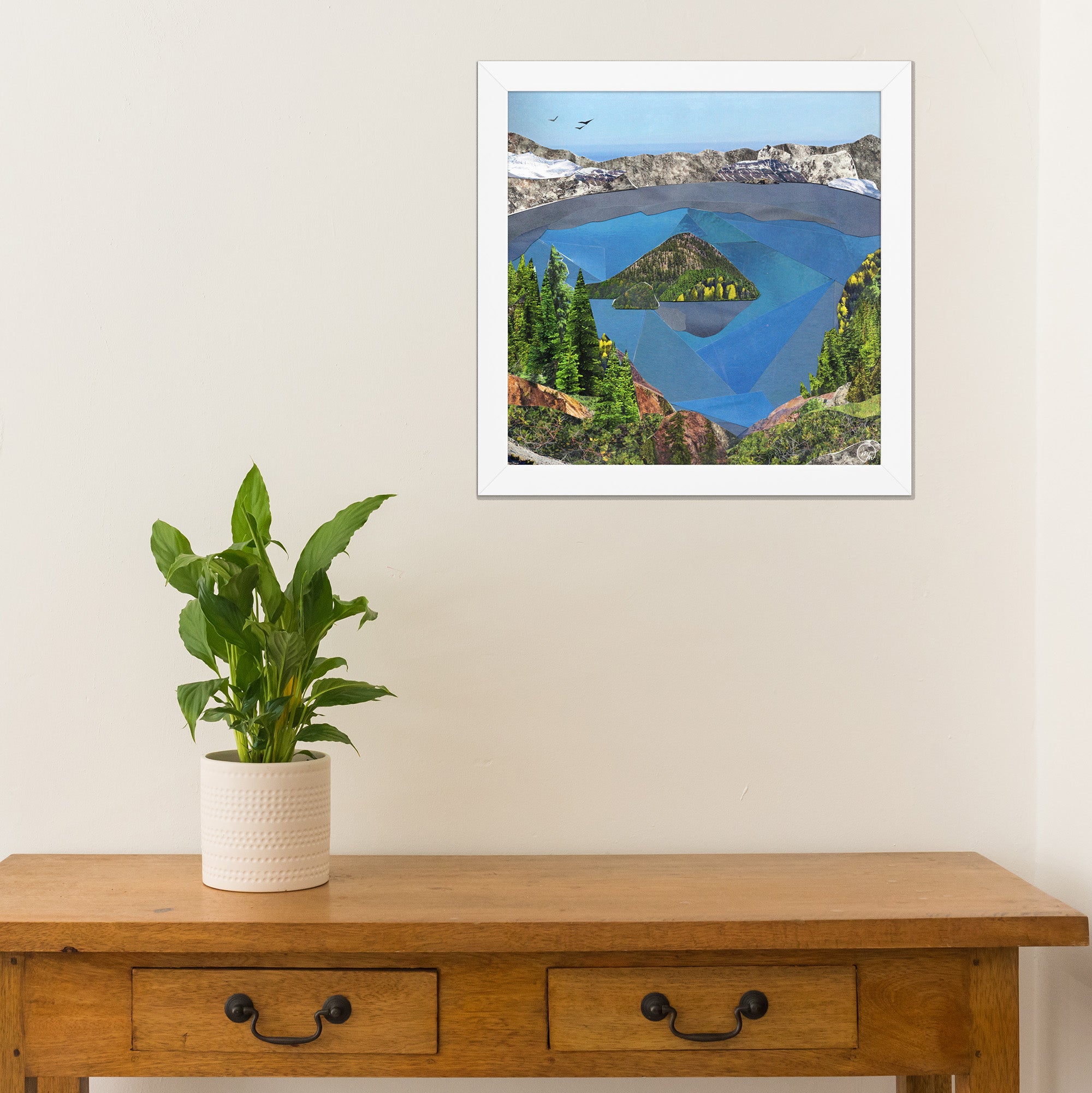 crater lake print