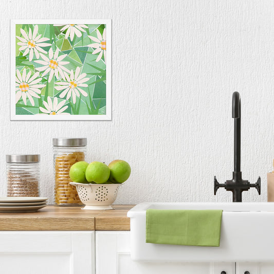 daisy framed poster print