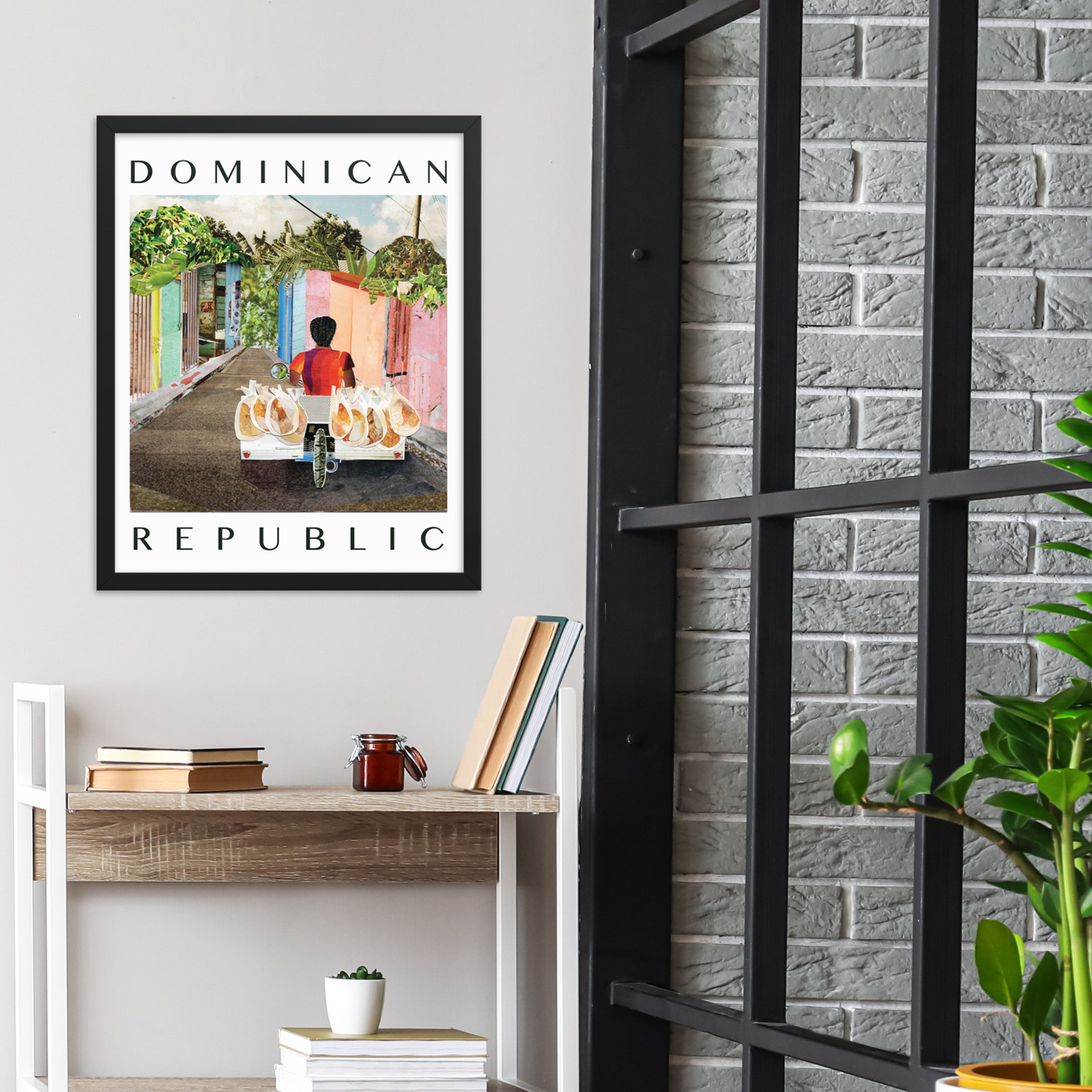 dominican republic poster print