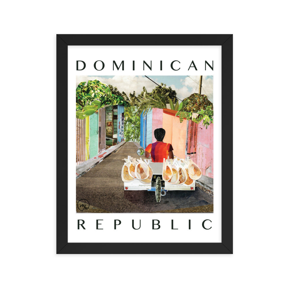 dominican republic poster print