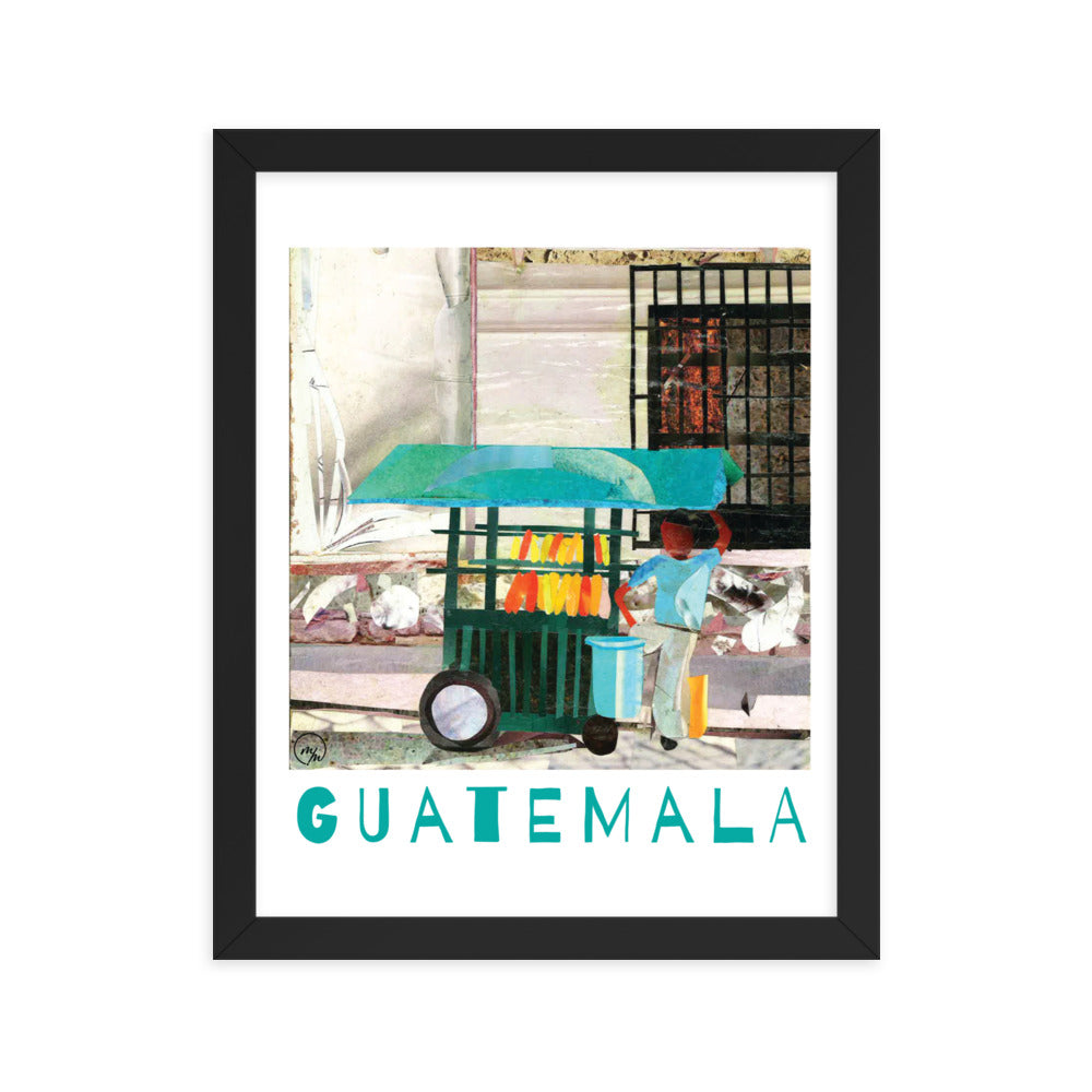 guatemala poster print