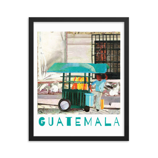 guatemala poster print