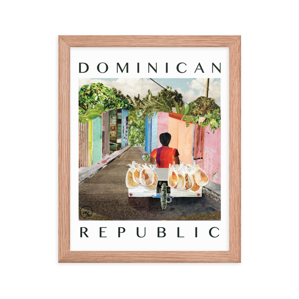 dominican republic poster print