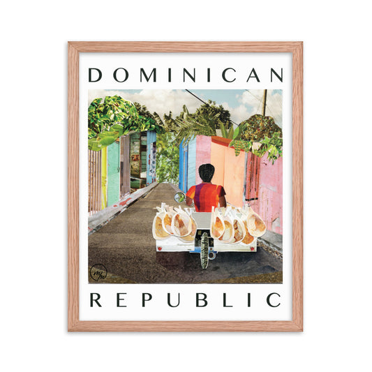 dominican republic poster print