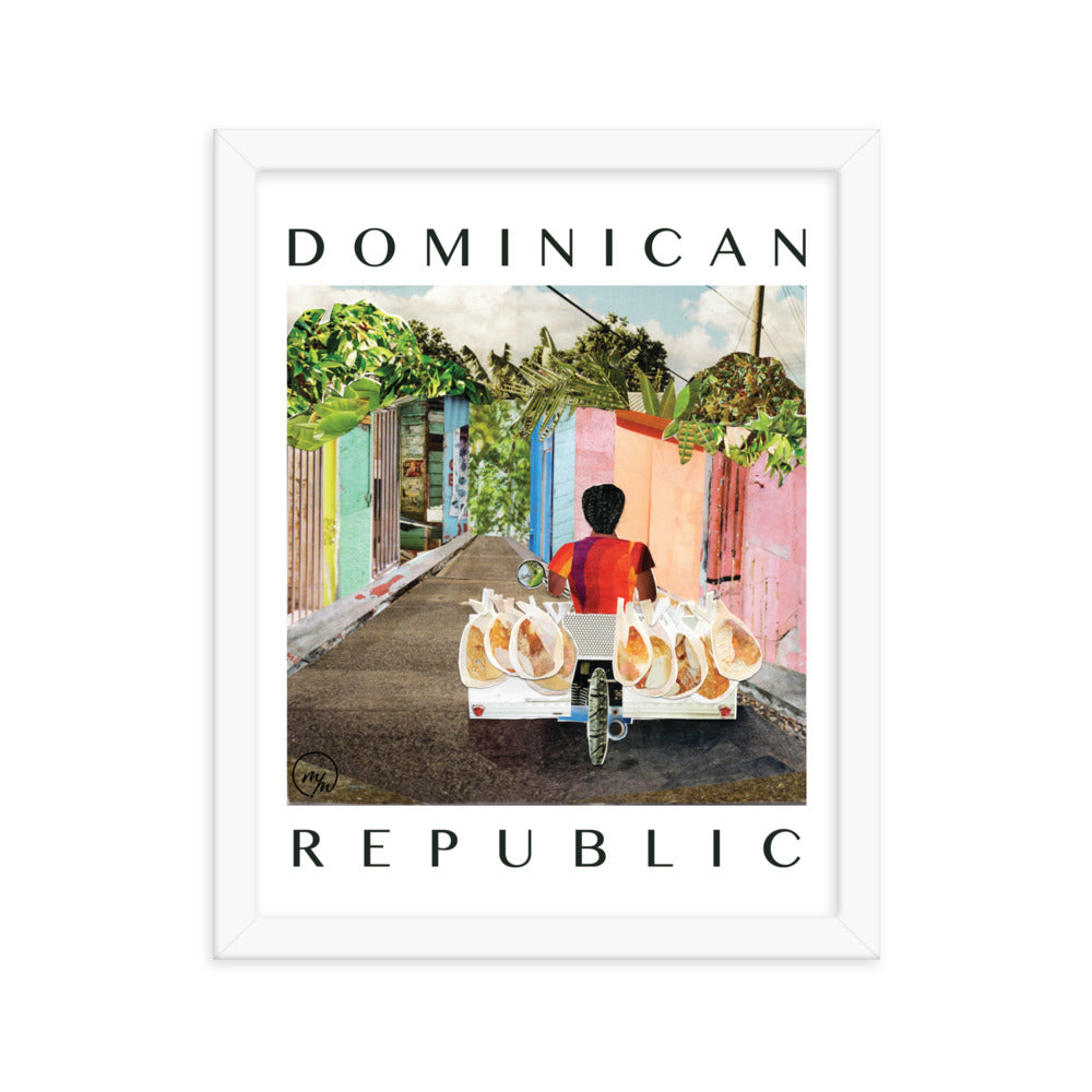 dominican republic poster print