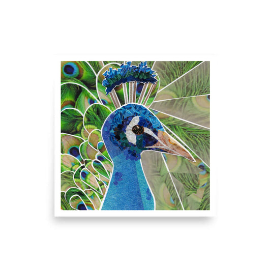 peacock print