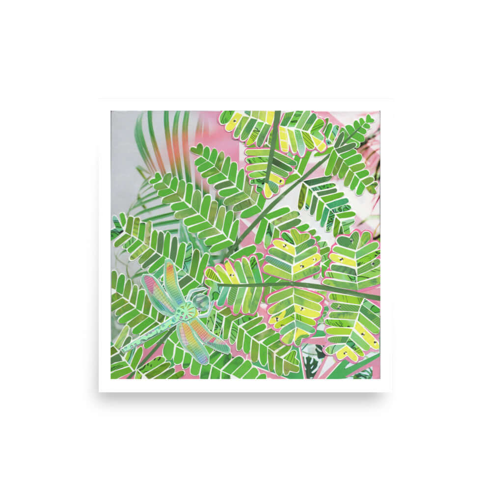 fern print, unframed