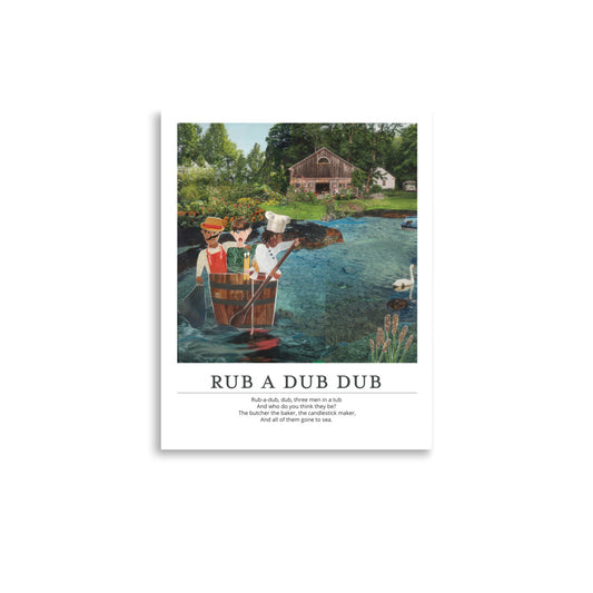 rub a dub dub poster