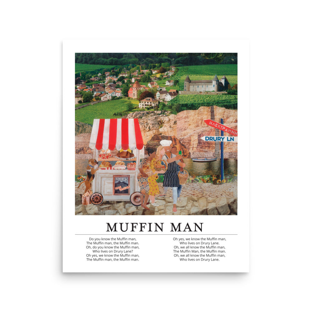 the muffin man poster