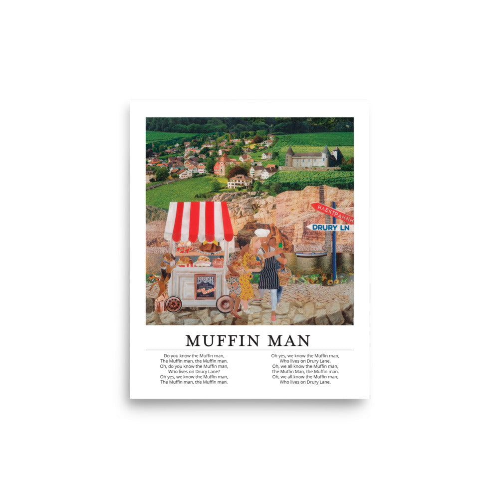 the muffin man poster