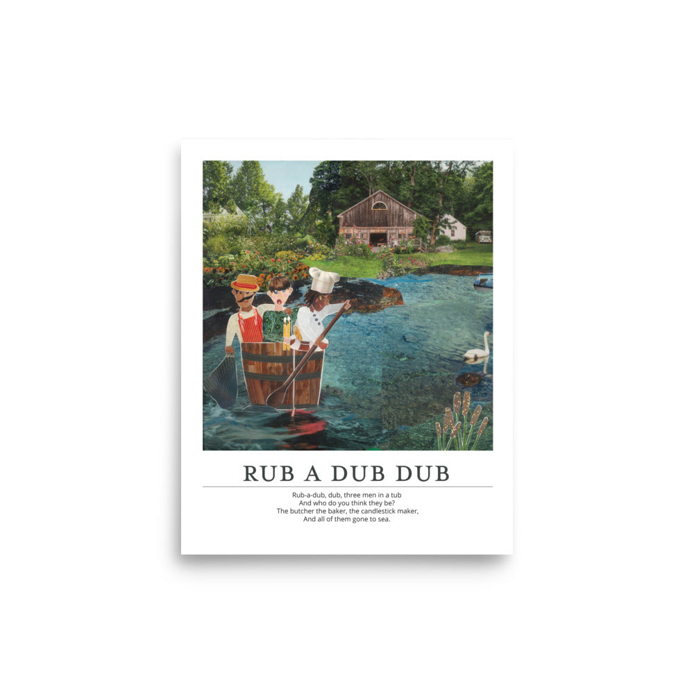 rub a dub dub poster