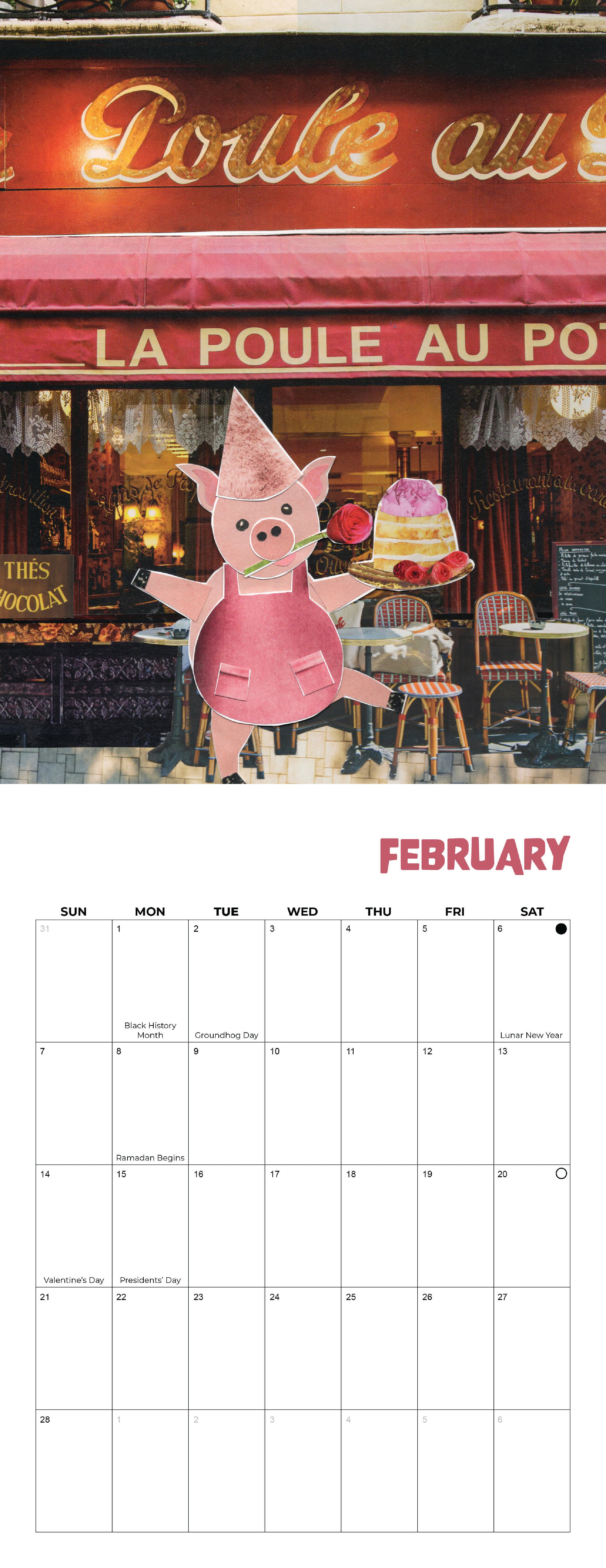 2027 party animal calendar