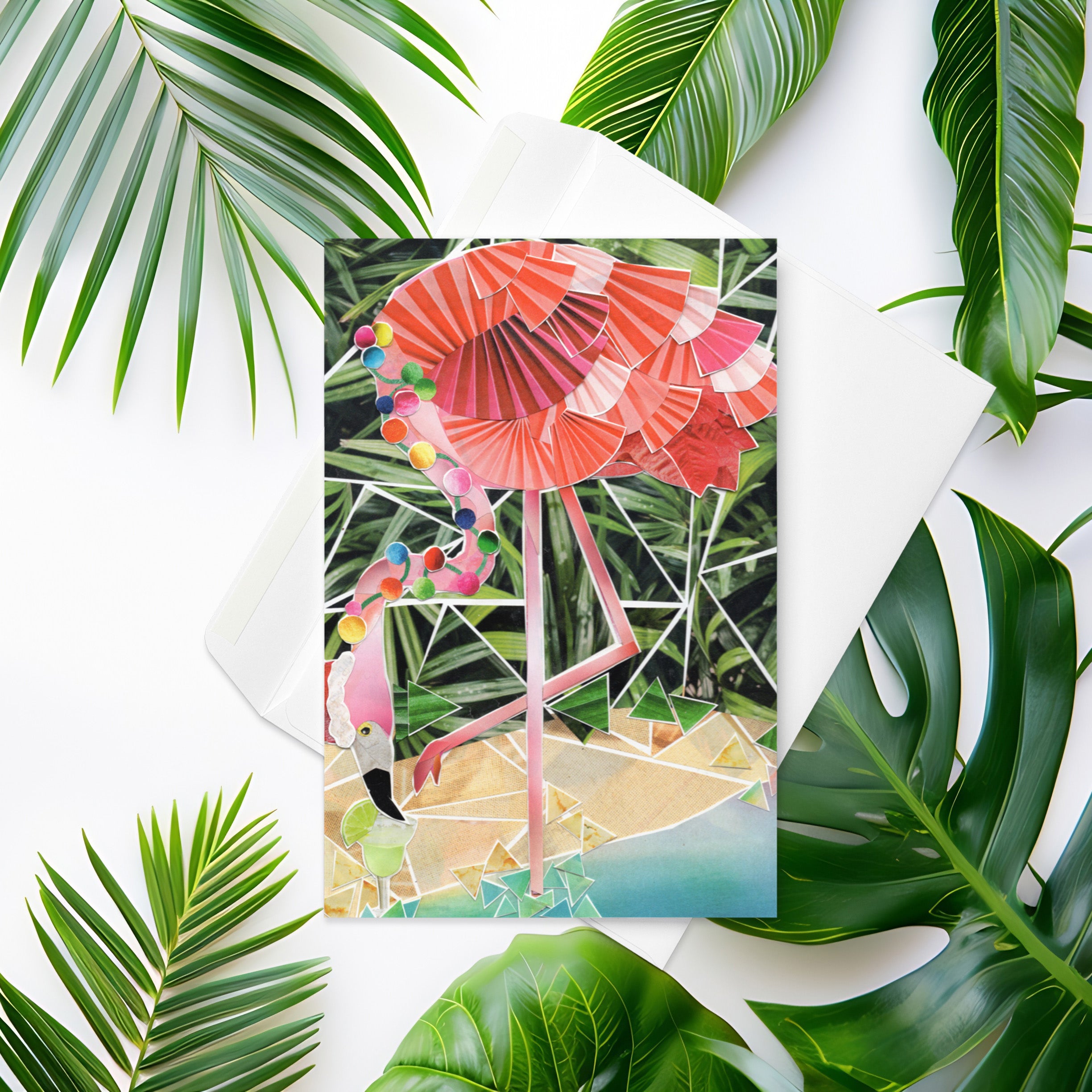 feeling festive greeting card