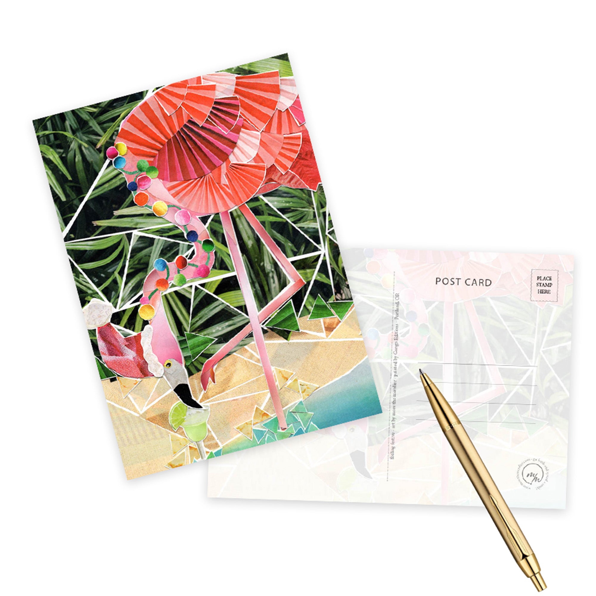 feeling festive greeting card