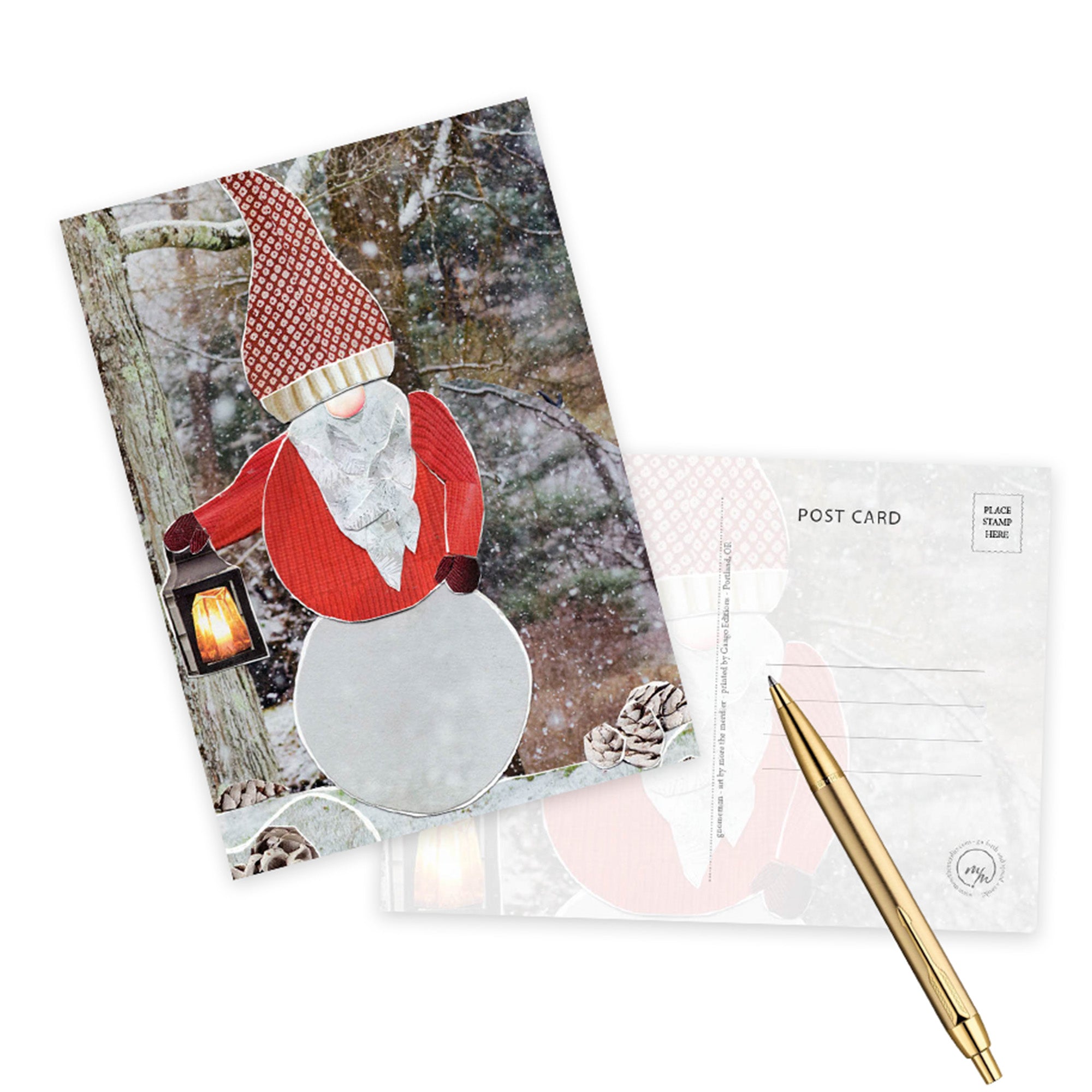 gnomeman greeting card