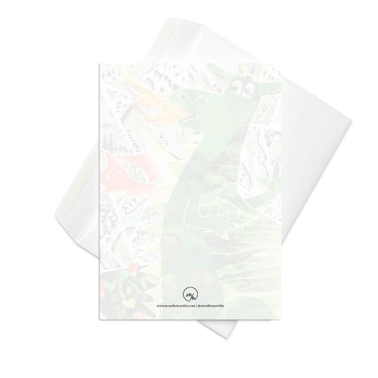 puff greeting card