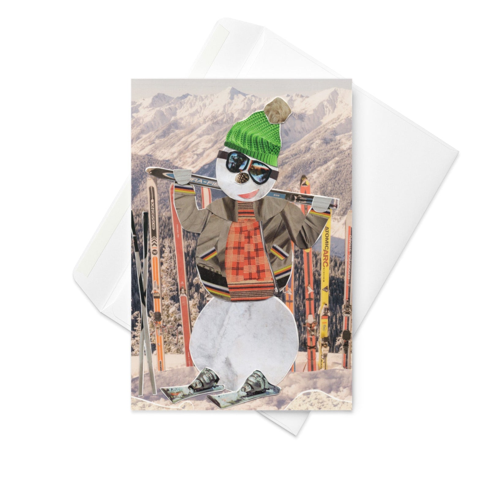 snowbunny greeting card