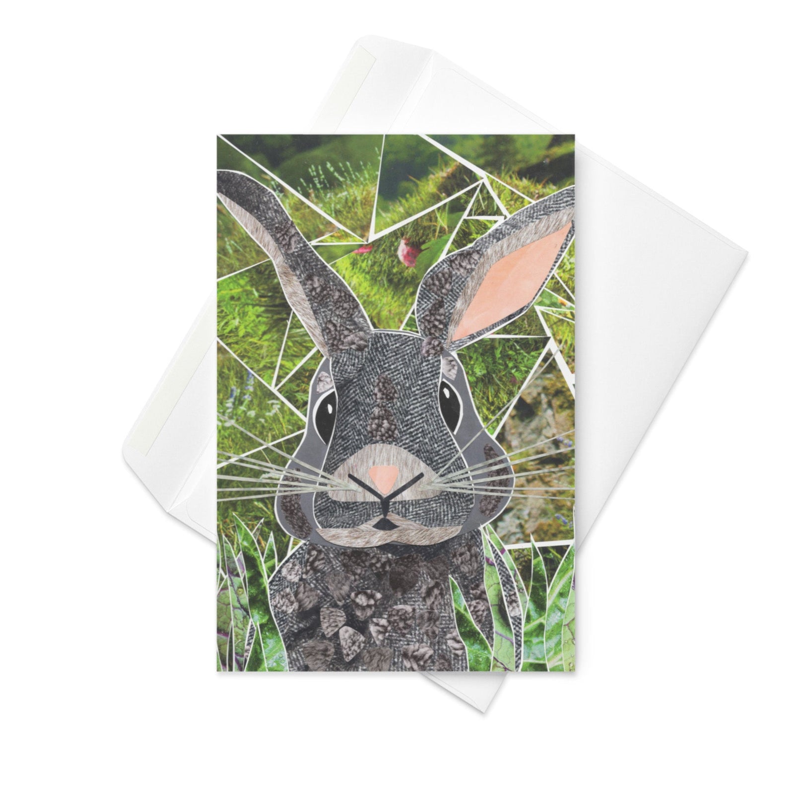 rabbit greeting card