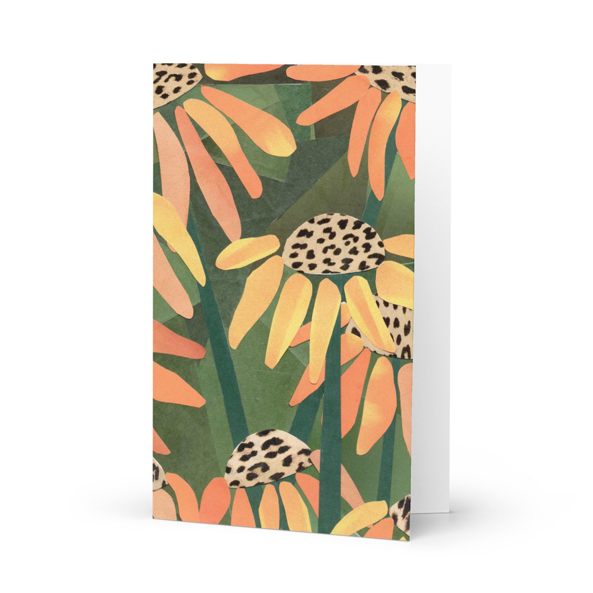 coneflower greeting card