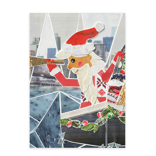 holidays ahoy postcard