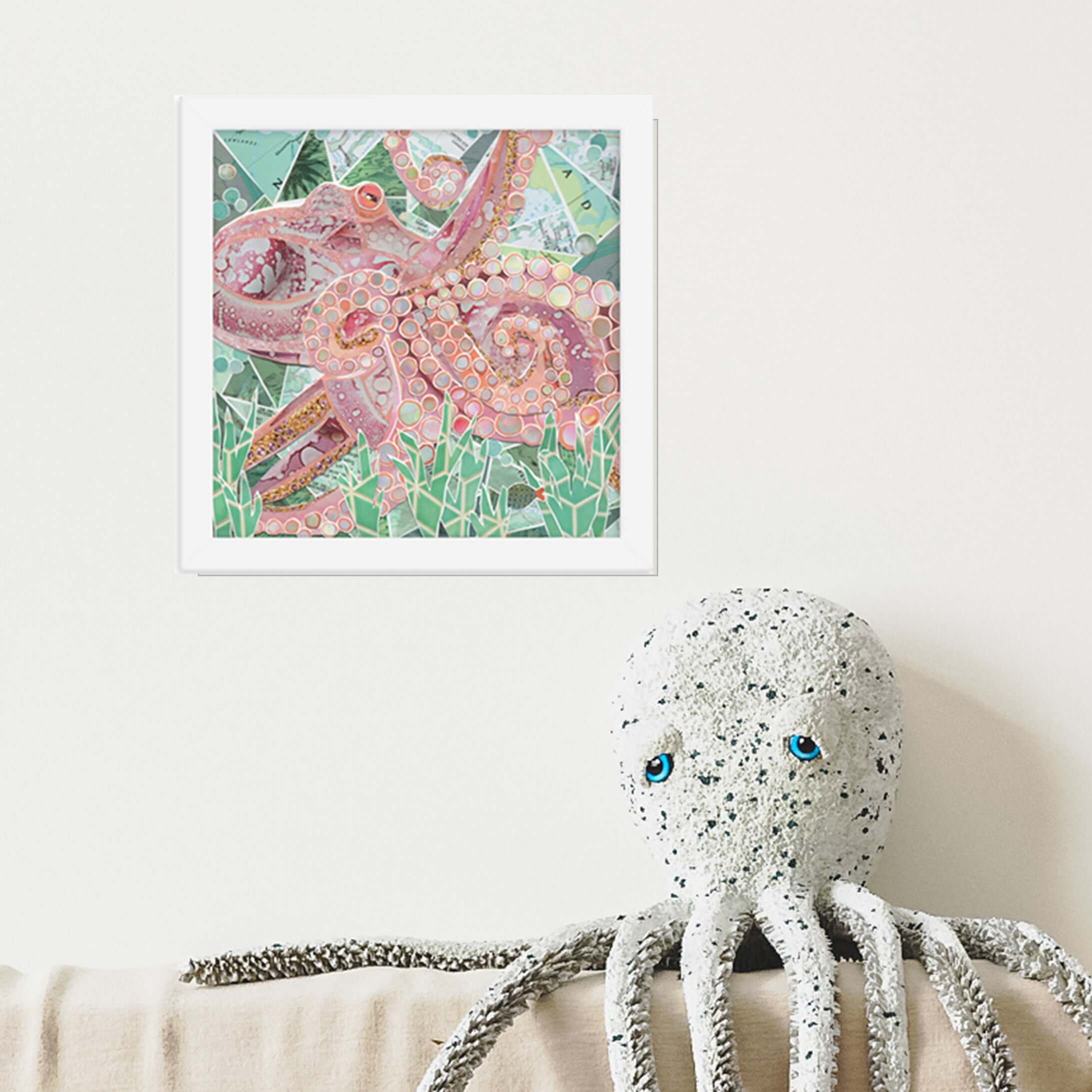 inky the octopus print