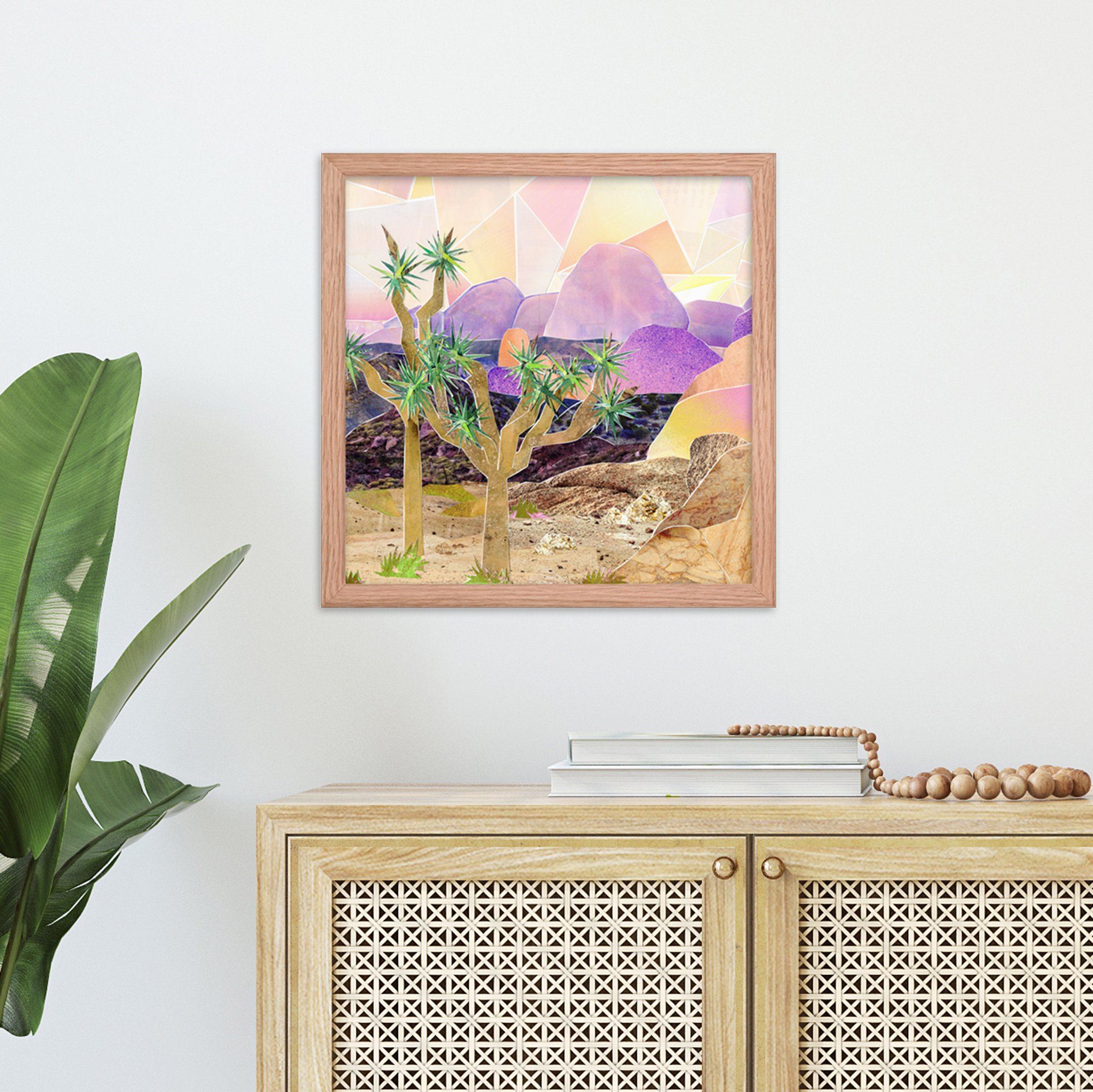 joshua tree framed print