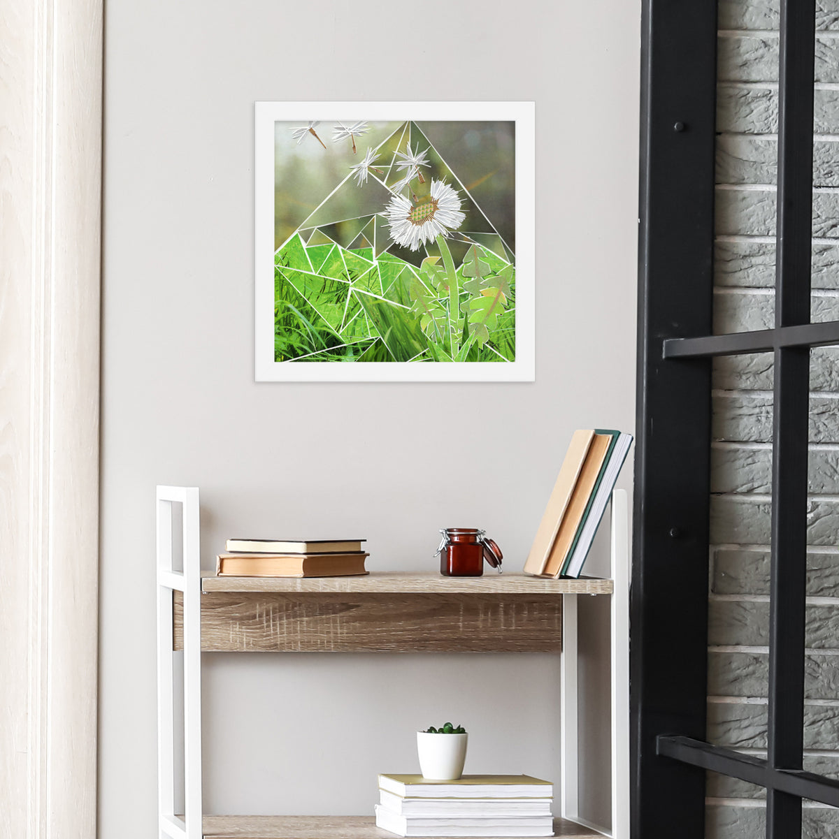 make a wish print in a room setting