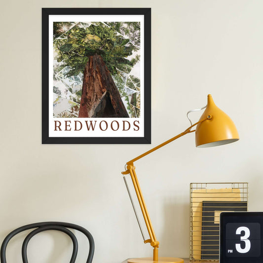 redwoods framed poster print