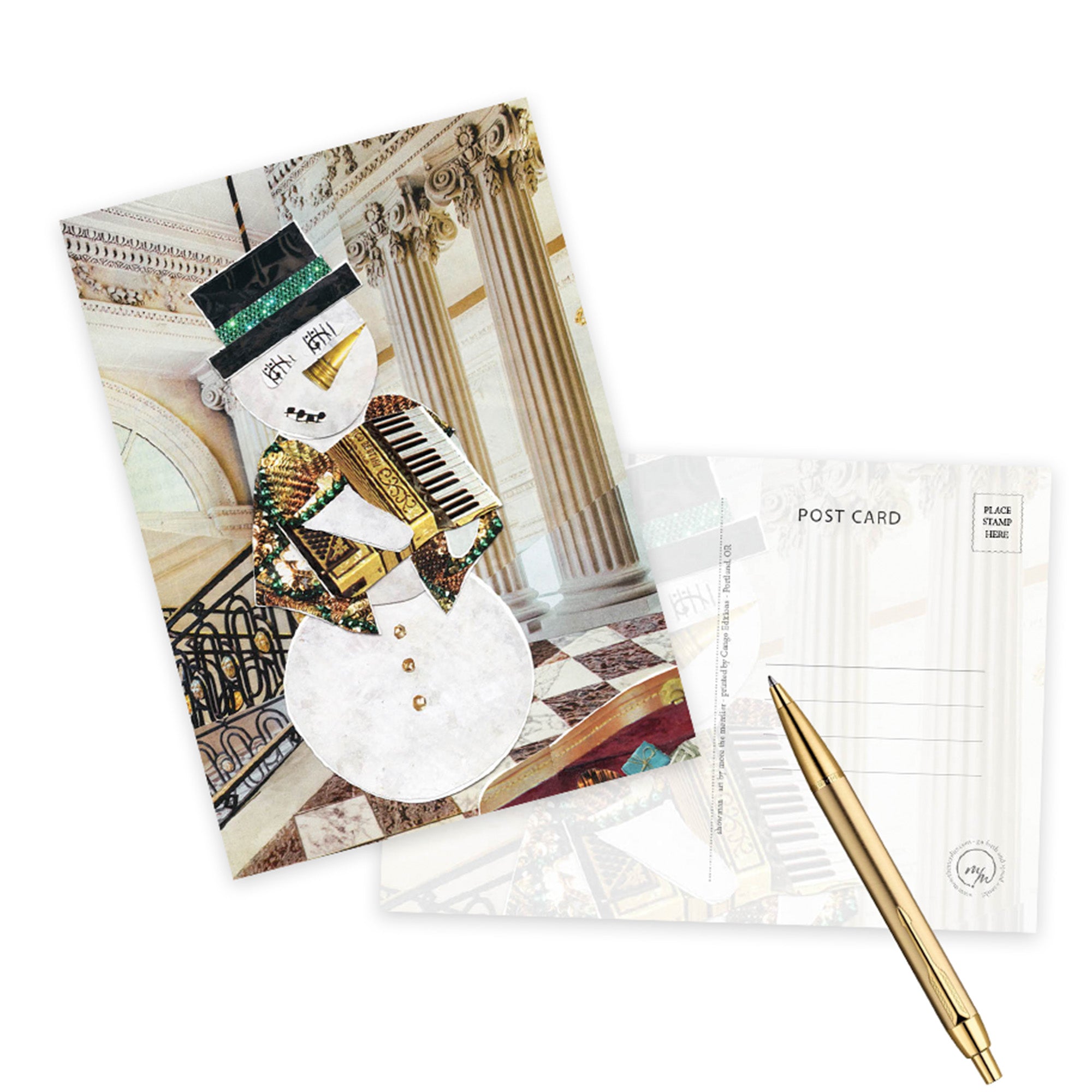 showman greeting card
