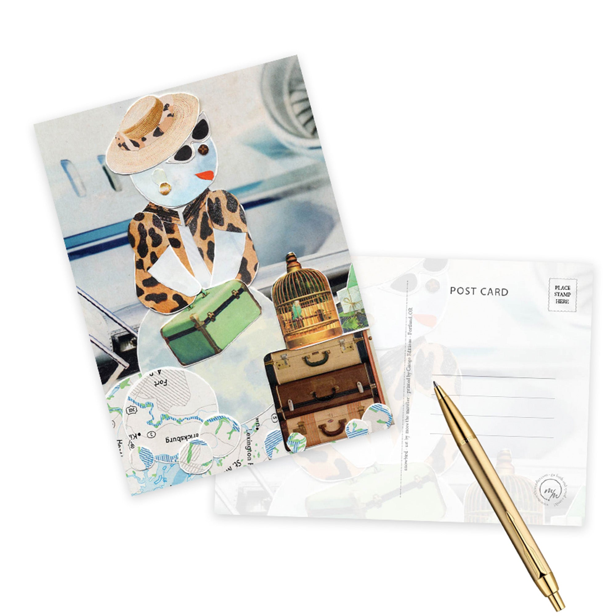 snowbird greeting card