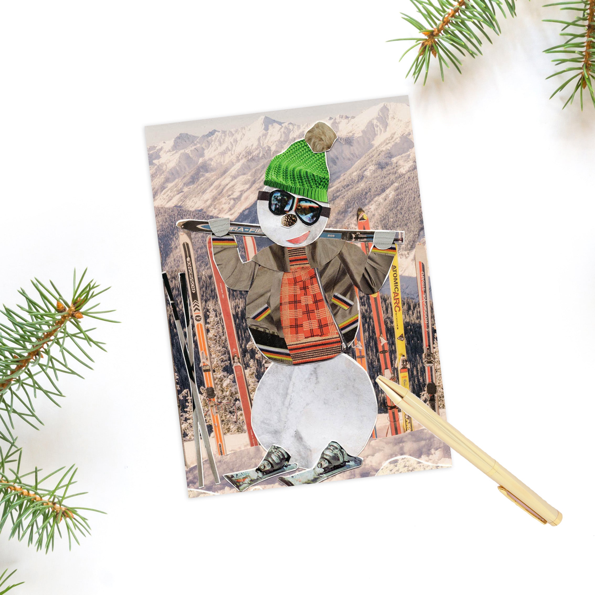 snowbunny greeting card